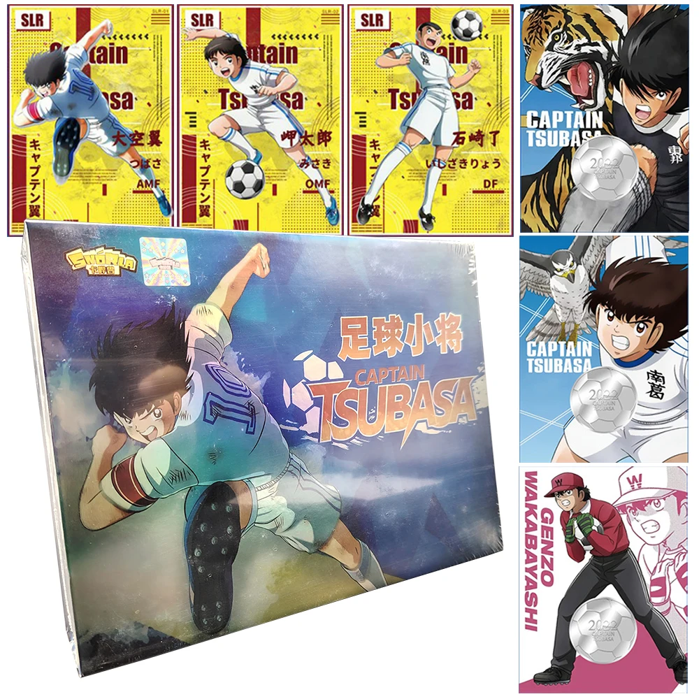 Japanese Soccer Anime Collection Card Passionate Youth Sports Cartoon Character Card Christmas Exquisite Craftsmanship Gift Toy