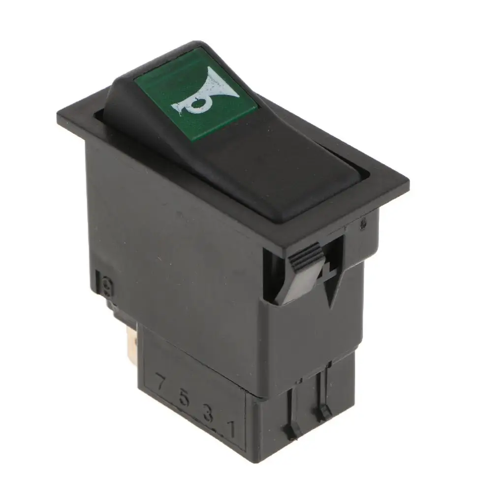 2Pins Car Engineering Train Horn Rocker Kippschalter Ein Aus