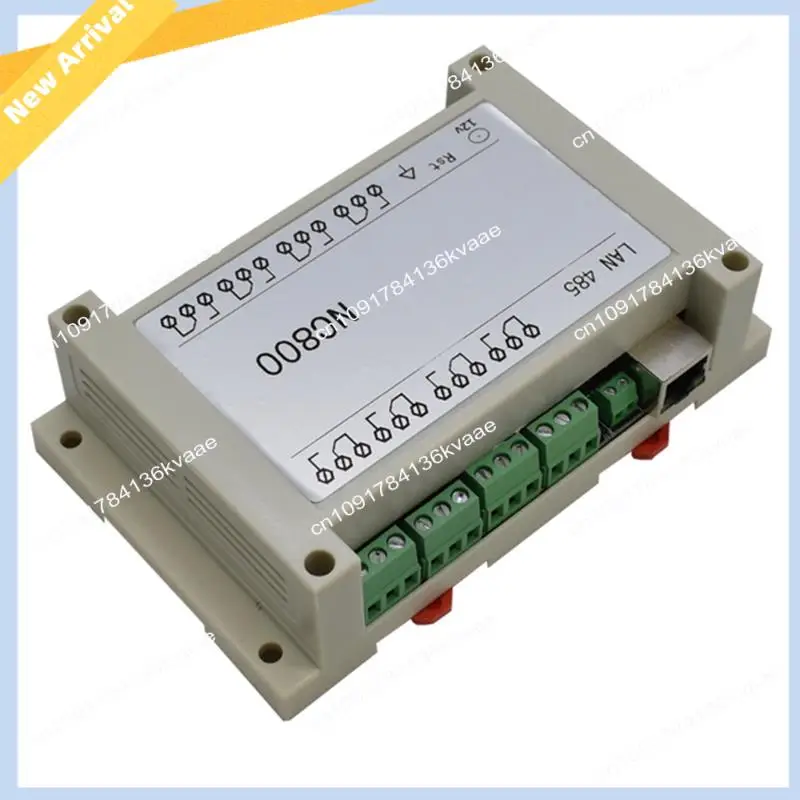 

M01K TCP/IP Сетевой 8-канальный релейный контроллер с RJ45 — прочный модуль релейного переключателя на 10 А, идеально подходит для автоматизации