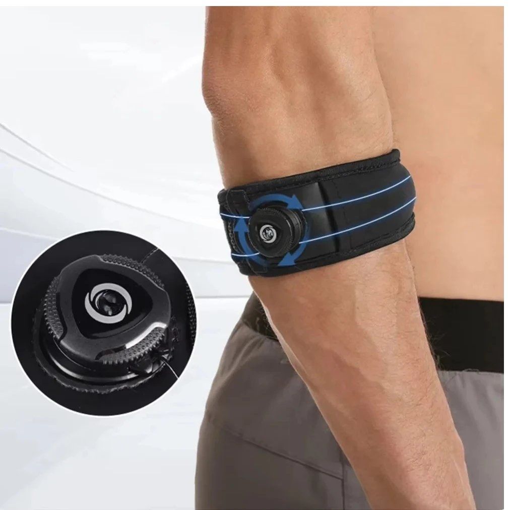

Adjustable Elbow Brace Tennis Elbow Brace Breathable Arm Support Band Non Slip Elbow Protector for Daily Wear Gym Sports