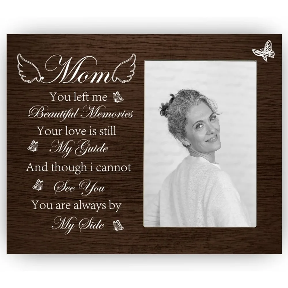 هدايا إطار الصورة التذكارية لخسارة الأم، هدايا إطار التعاطف لخسارة الأم، لقد تركني ذكريات جميلة
