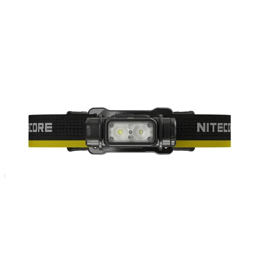 NITECORE NU50 Headlamp 1400 Lumens Long Runtime Lightweight USB-C Rechargeable White Red Light Headlight Built-in 21700 Battery