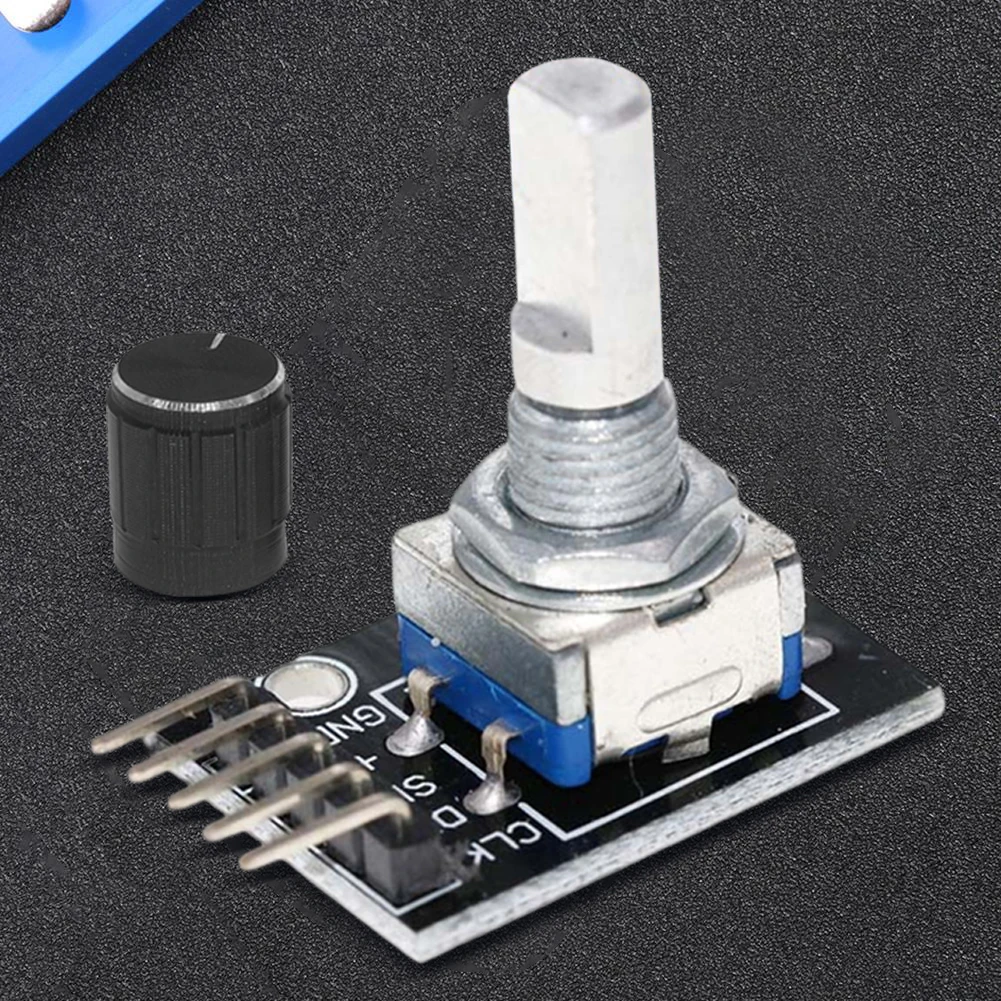 HW-040 360 Degrees Rotary Encoder Switch Module with Knob Cap Rotary Encoder Module Brick Sensor Switch Module