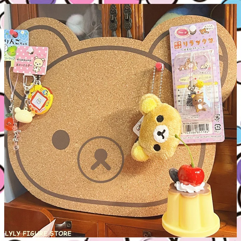 Rilakkuma Felt Board Cartoon Non-slip Bedroom Thickened Bear Wall Sticker Message Board Commemorative Photo Wall Gifts Custom