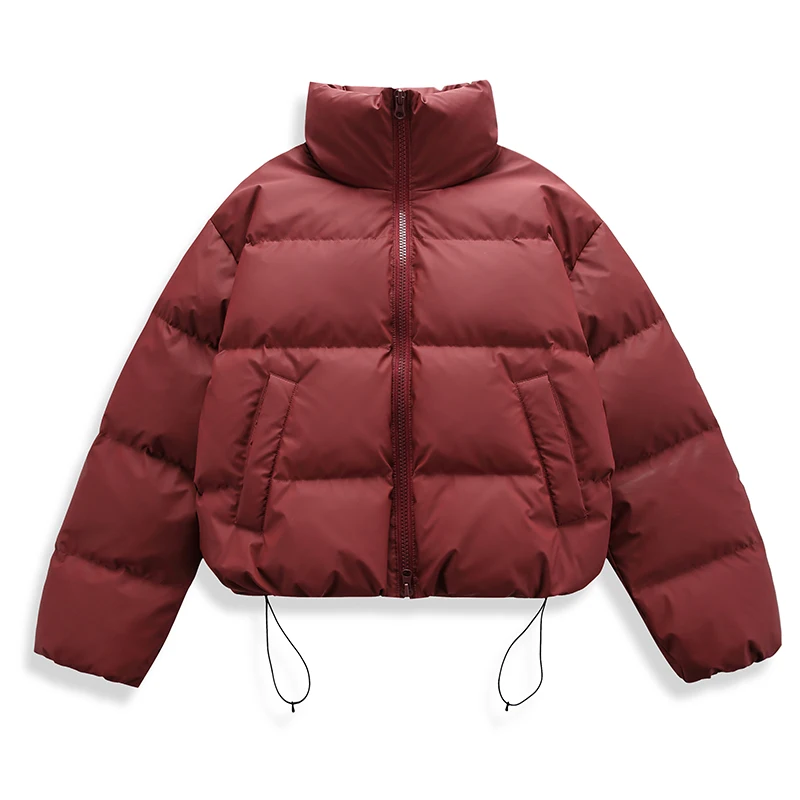 

Unisex Stand Collar Fashionable down Jacket Duck Feather 2025 Winter New Style Versatile White Duck down Men's Women's Coat