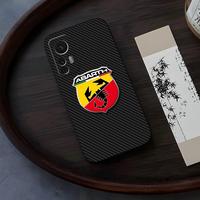 ABARTHs for Xiaomi Redmi Note 13 14 10 12 Pro POCO X5 F4 F5 Pro 12 13 11T Lite Ultra Fundas Cover