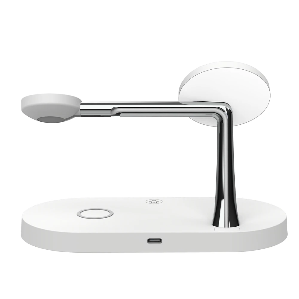3 in 1 Magnetic Wireless Charger For iPhone 16 15 14 13 12 Pro Max Charging Station for Apple Watch 10 9 8 7 6 5 Airpods Pro 2 3