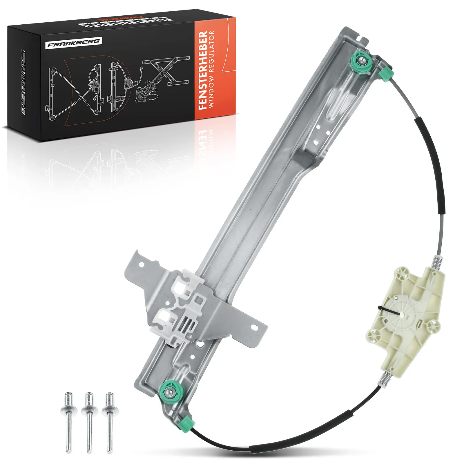 Frankberg 1x Raammechanisme rechtsvoor voor Citroën C4 Coupé Sedan C4 I 2004–2011 9222R0 9222V0