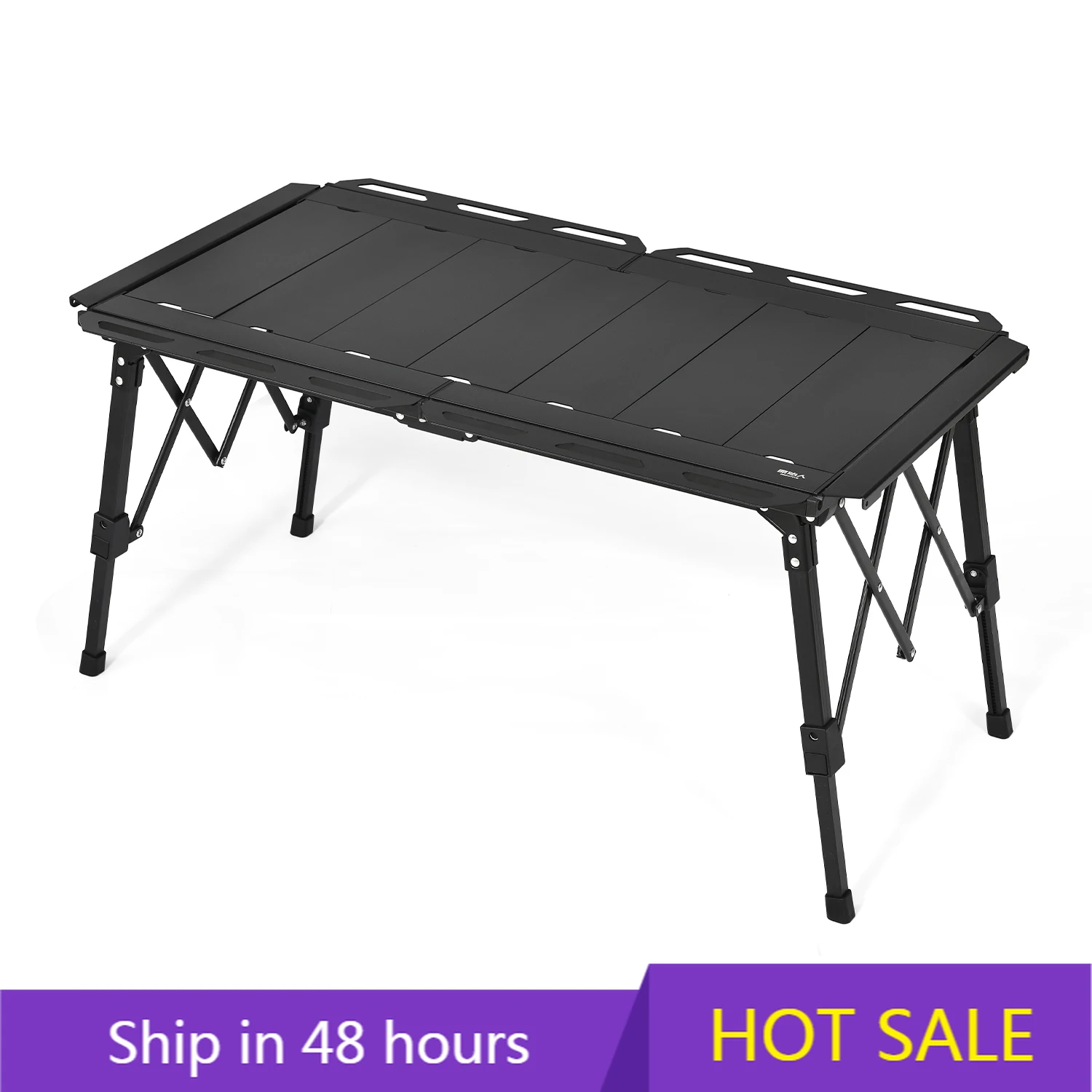 

YTYIN New Arrival IGT Table Lightweight Combination Outdoor Camping Aluminum Alloy Folding Portable Picnic Table