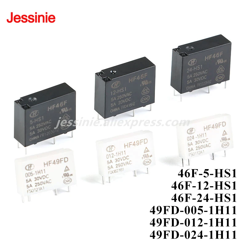 10Pcs/1Pc HF46F HF4…
