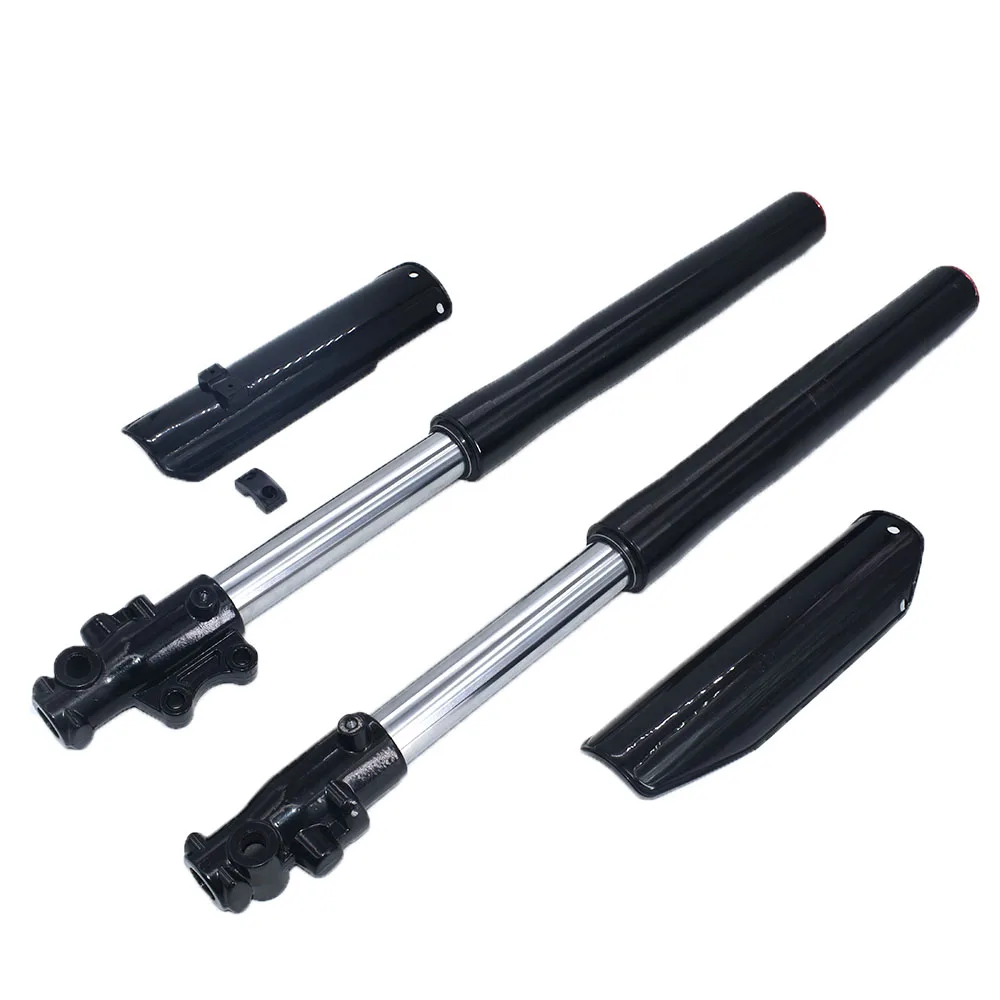 Front Inverted 630MM fork shock absorption 45MM/48MM with shock protector cover for Apollo Chinese Dirt pit bike CRF KLX