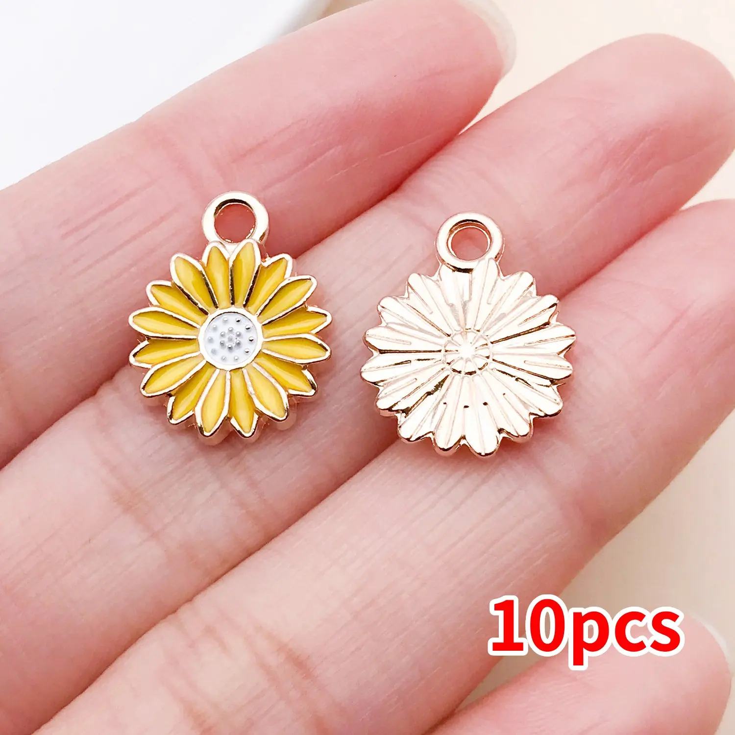10/20pcs Enamel Charms Alloy Various Styles Pendants