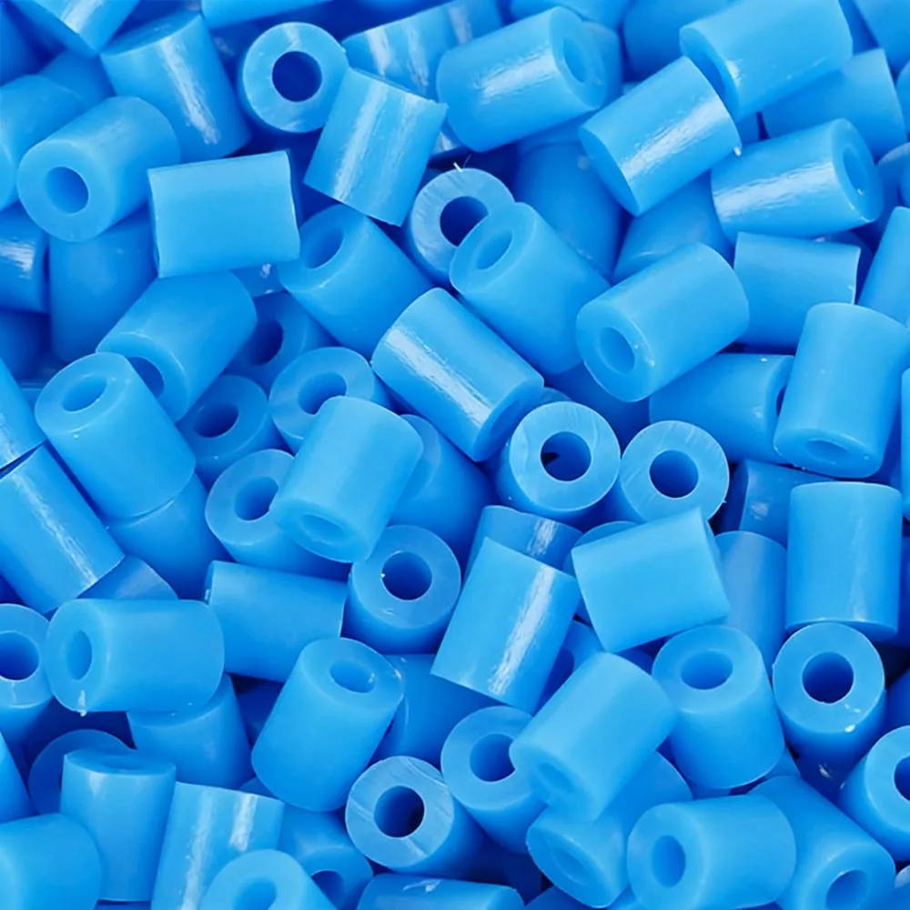 500Pcs High-Transparency 5mm Fuse Beads Heat Press Handmade Pixel Puzzle Iron Beads Handmade DIY Perler Beads Kids Education