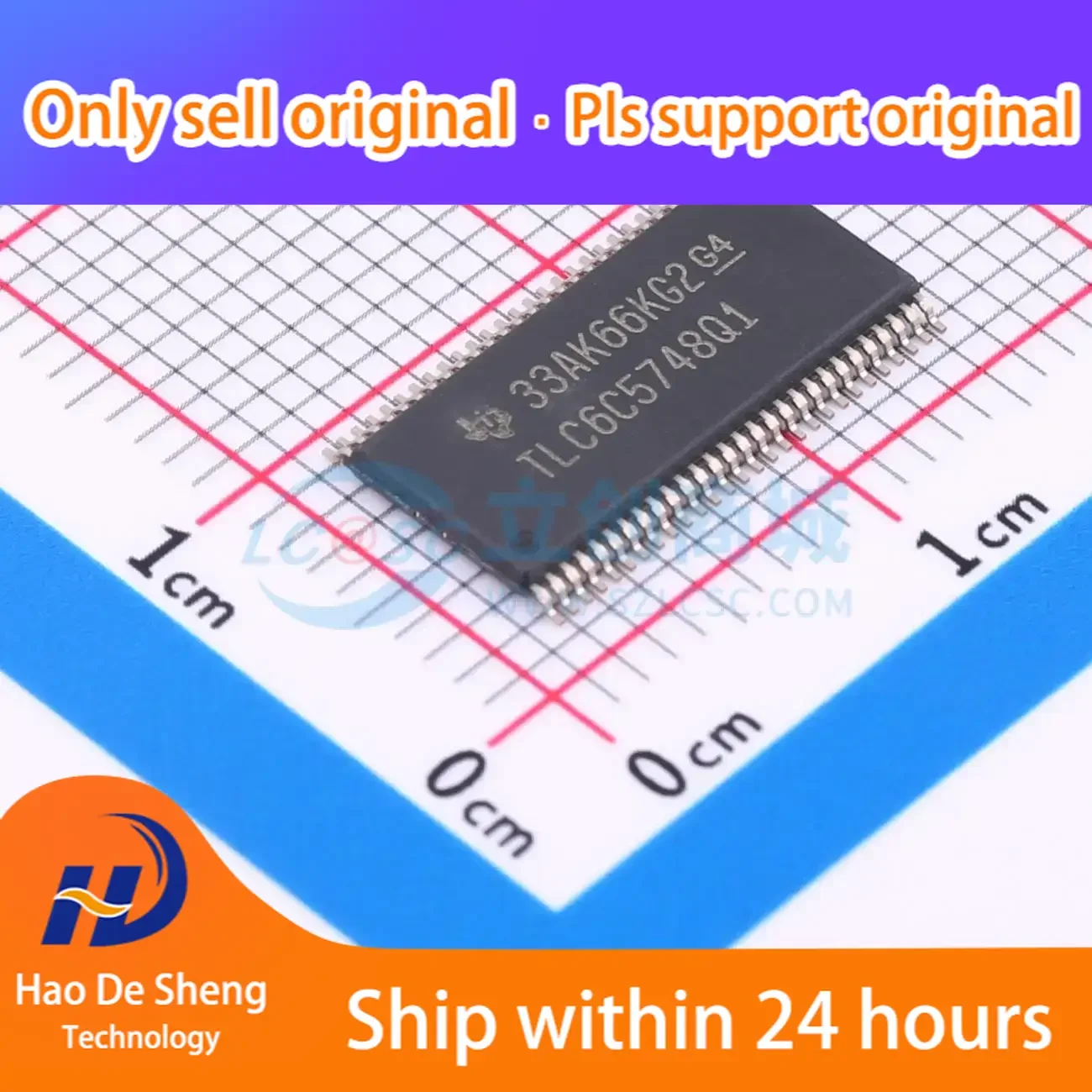 

10PCS/LOT TLC6C5748QDCARQ1 HTSSOP-56 New Original In Stock