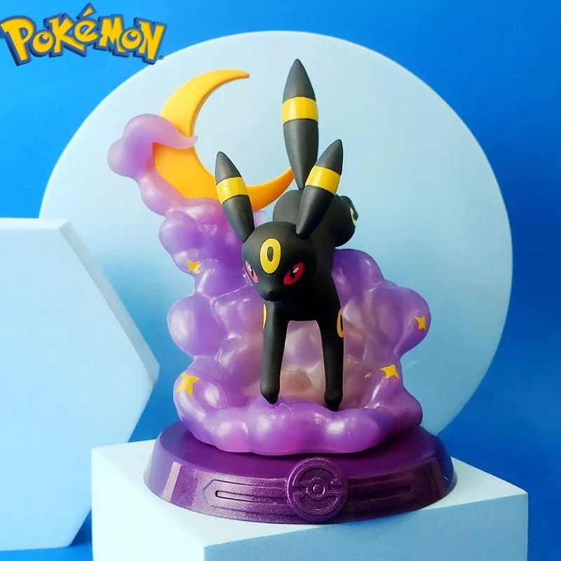 Boîte aveugle Pokemon, coordonnées, dessin animé mignon Eevee, mode familiale, jouet à collectionner, décoration de bureau Kawaii, cadeaux de vacances