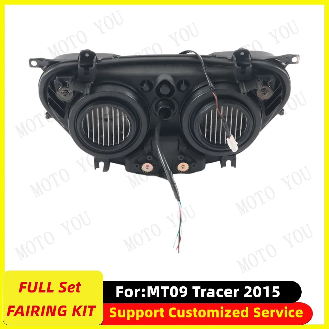

Для 2015-2017 Yamaha MT09 FZ-09 MT-09 Tracer 900GT мотоциклетная светодиодная фара в сборе, фара Tracer 900 GT 15-17 2016