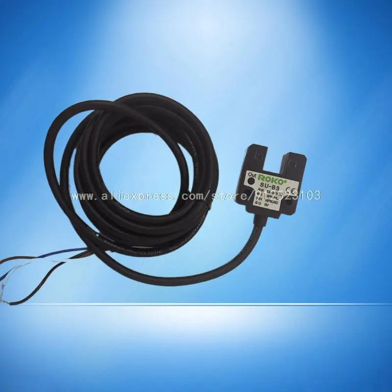 SU-B3 روكو مستشعر التبديل الكهروضوئي 100% جديد Asli 12-24VDC NPN NO/NC #1