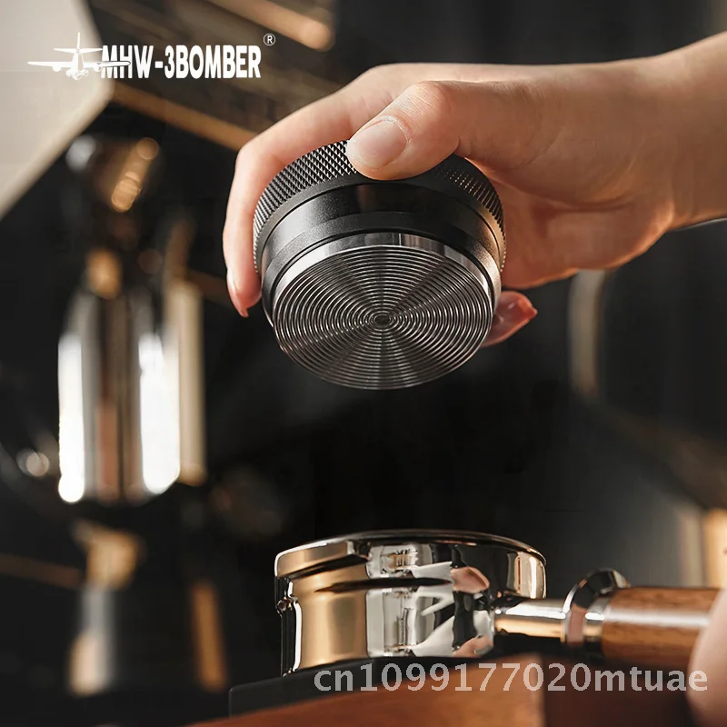 

MHW-3BOMBER Italian Coffee Powder Hammer Four Paddle Thread Stainless Steel Bomber Cloth Device CD Pattern 51/58mm