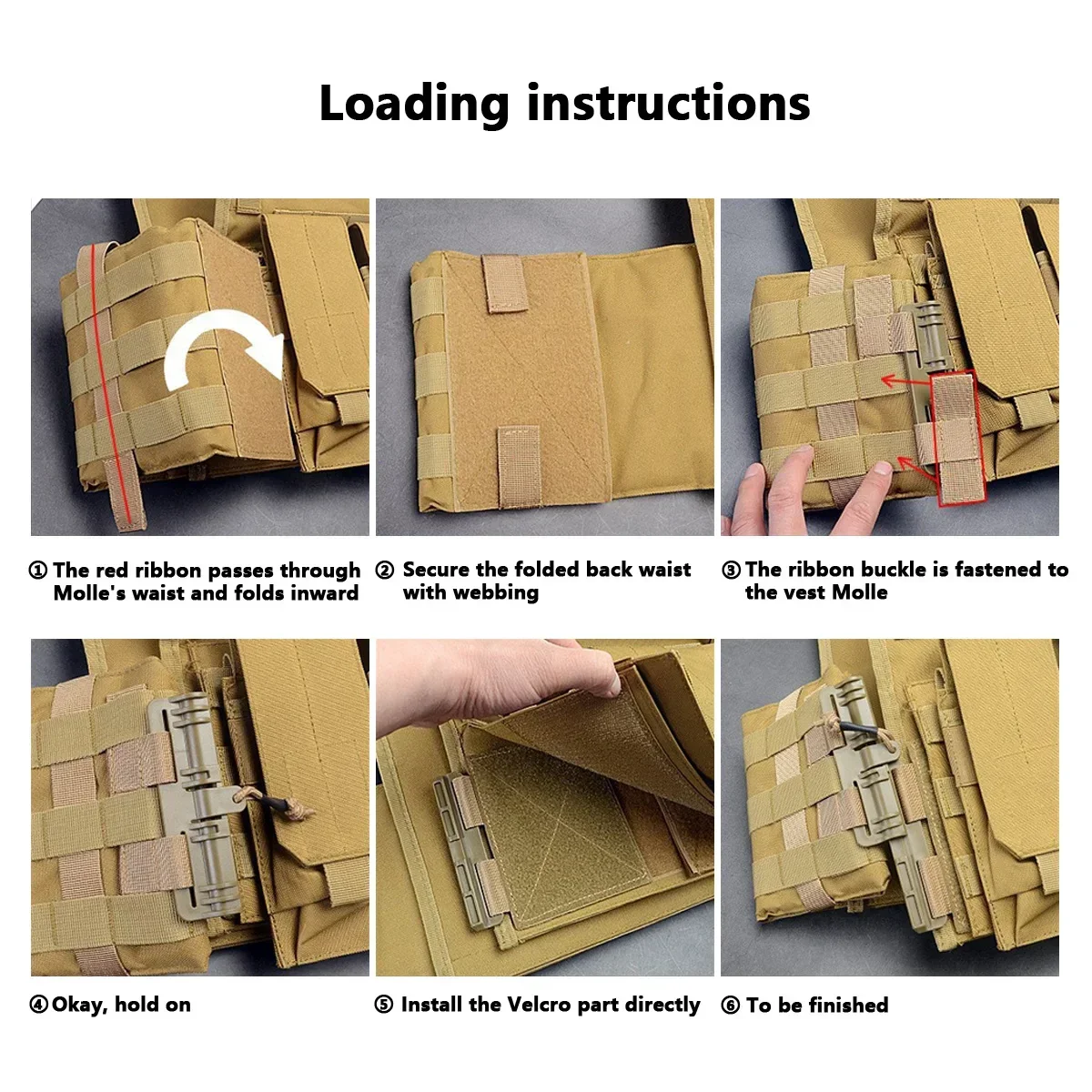 Set Gesper Rompi Lepas Cepat Taktis Kit Lepas Cepat Rompi Tahan Lama untuk Aksesori Rompi Berburu JPC CPC NCP XPC 6094 420