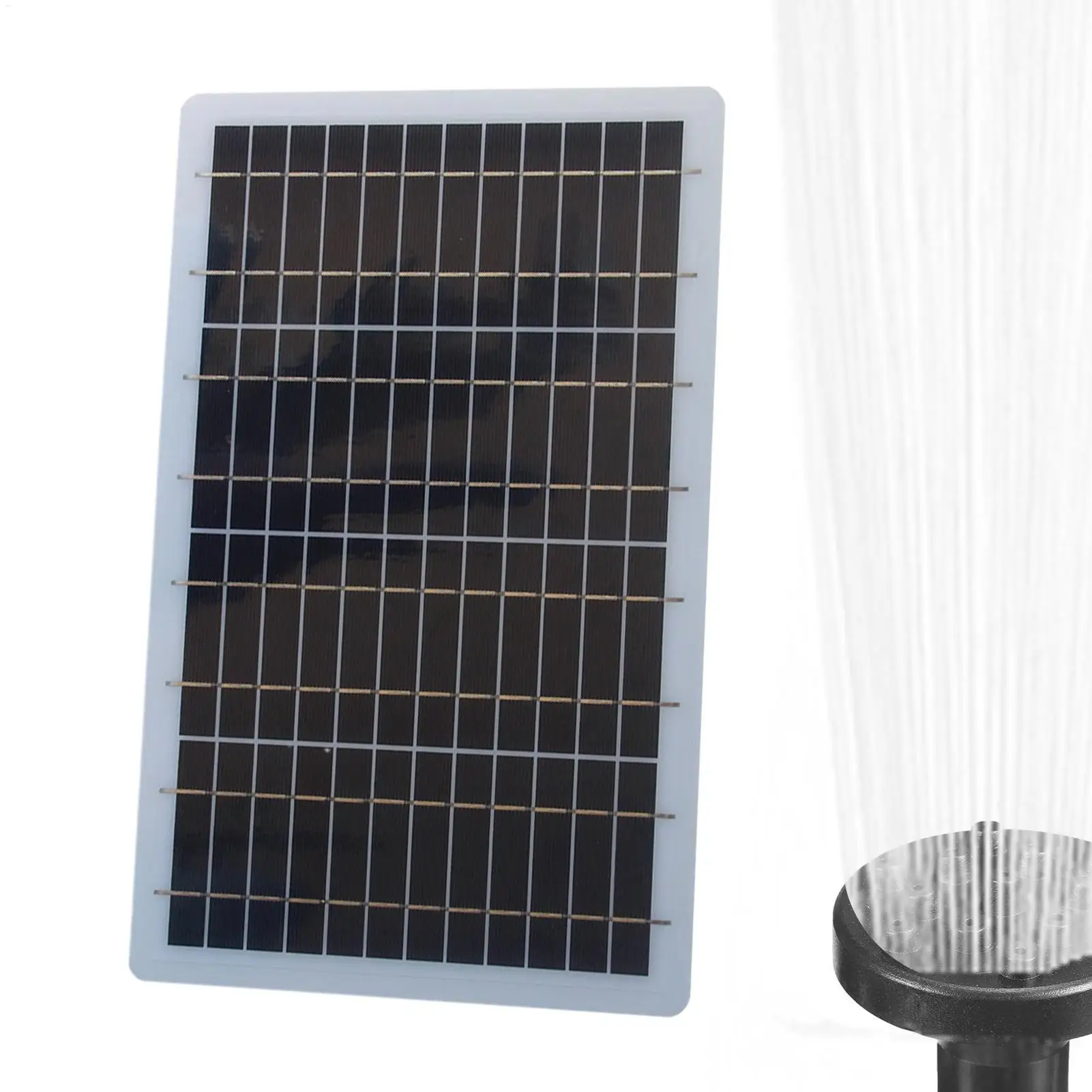 

50W6V Portable Solar Panel Charger Lightweight Weatherproof for Phone Camping Power Bank Outdoor Emergency Survival Gear