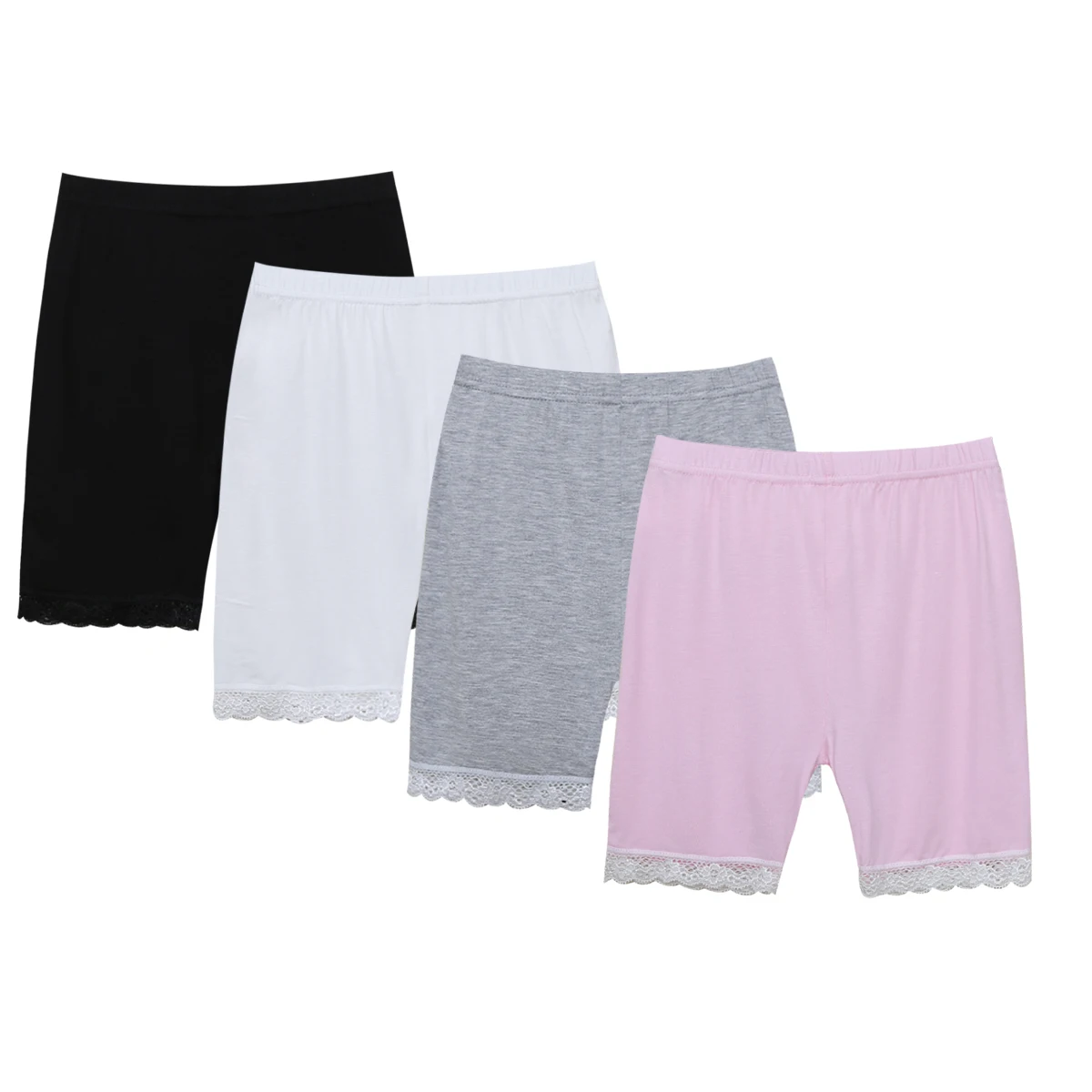 Korean Child Girls Shorts Modal Lace Pants Children girls Shorts Safe shorts