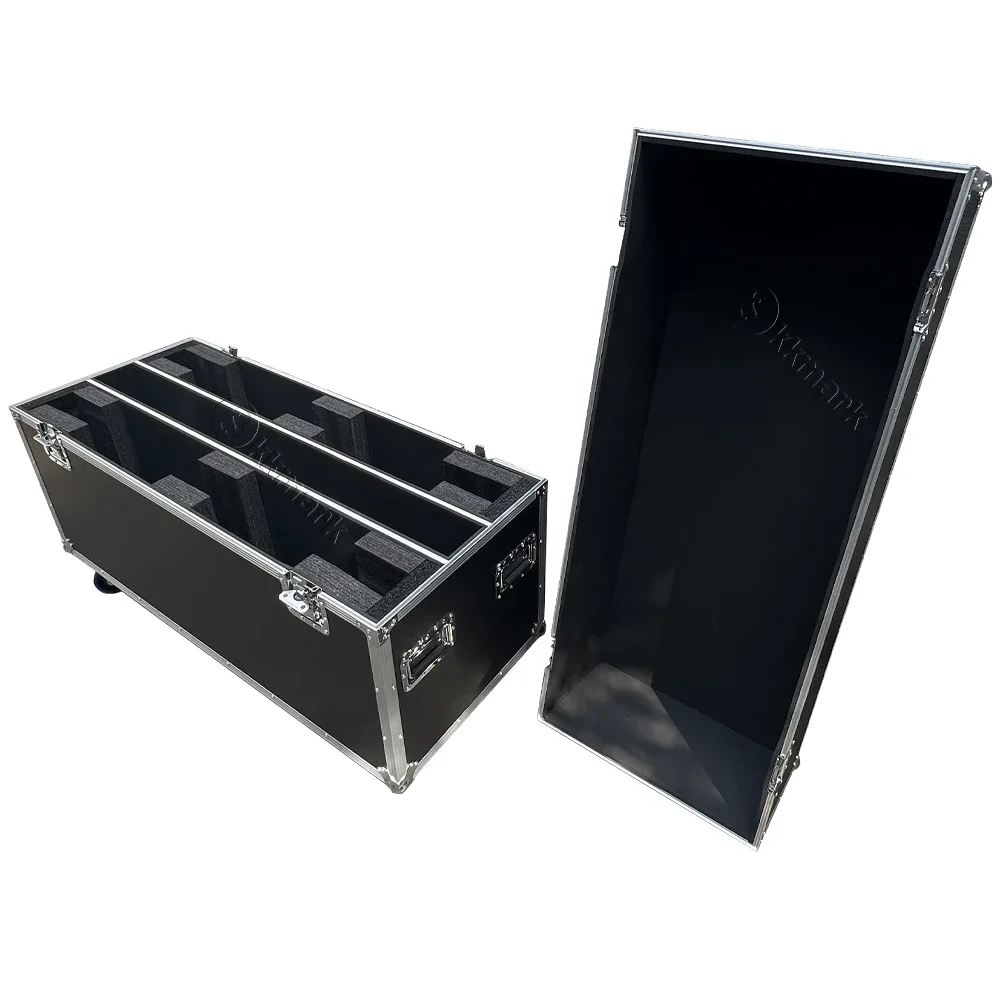 

Black Universal Dual Plasma 2 In 1 55inch TV LCD LED Screen Display Flight Case For For LG 55" UQ8000