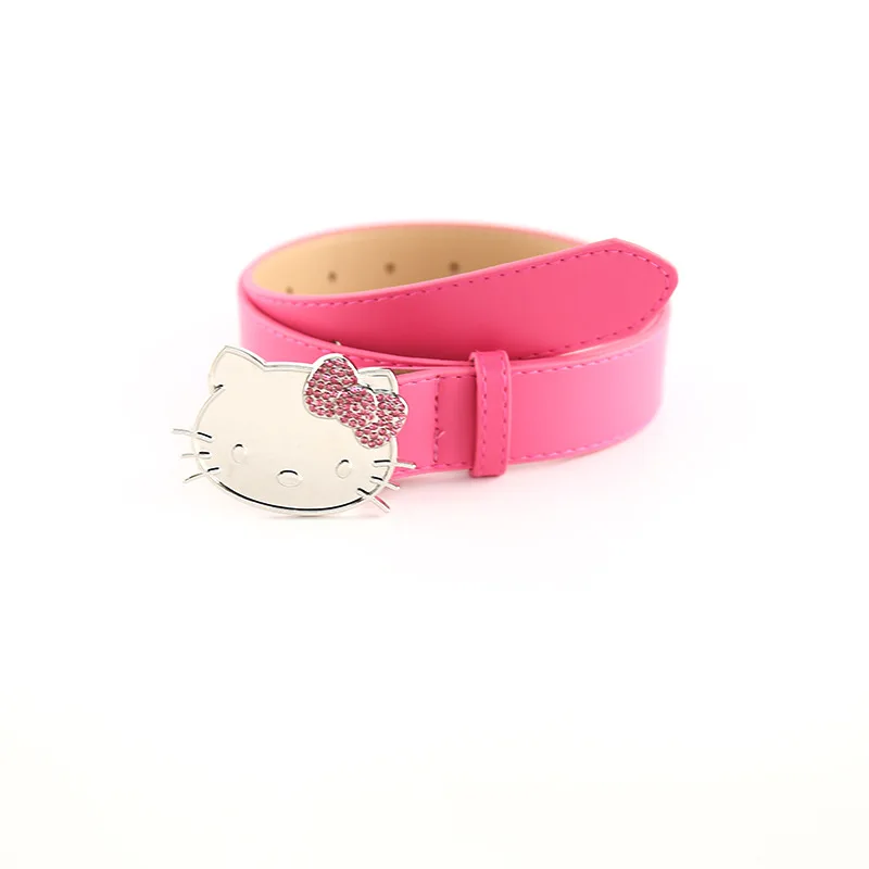 Persoonlijkheid Hello Kitty Vrouwen Lovertjes Riem Mode Luxe Riem Hiphop Y 2K Dame Riem Rok En Jeans Accessoires Kleding Decor