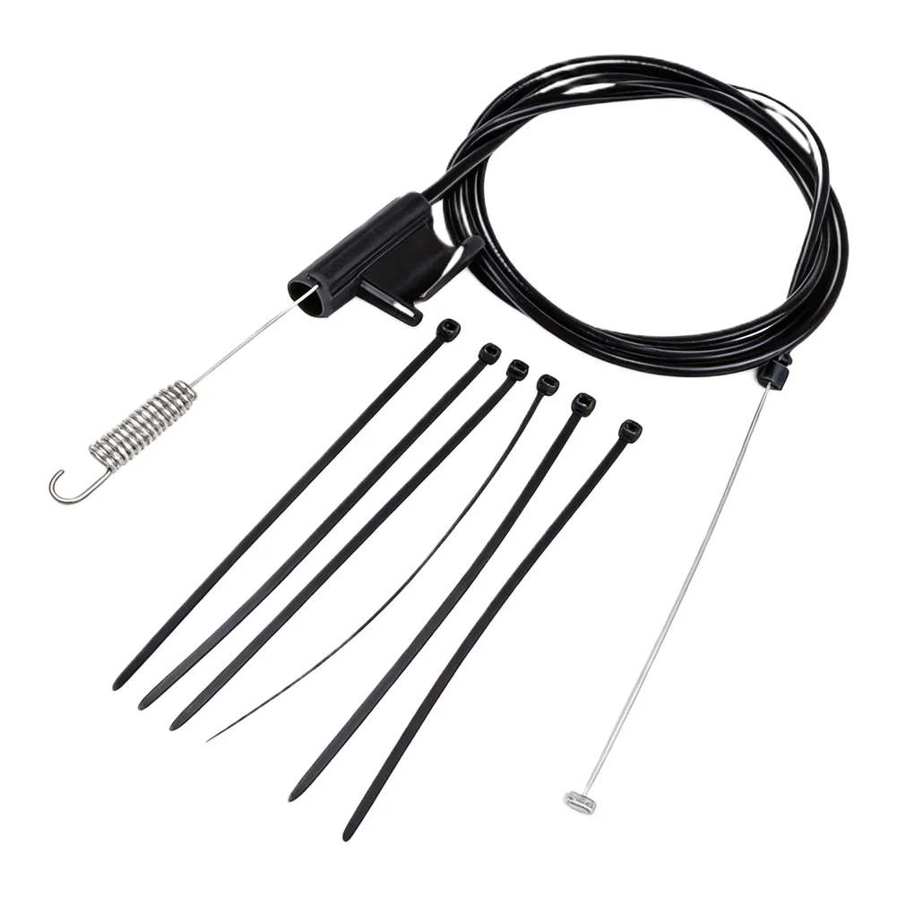 94604728A Drive Cable Compatible with For Craftsman and For TroyBilt Lawn Mowers Featuring Secure Clip Buckle and Mounting Stud