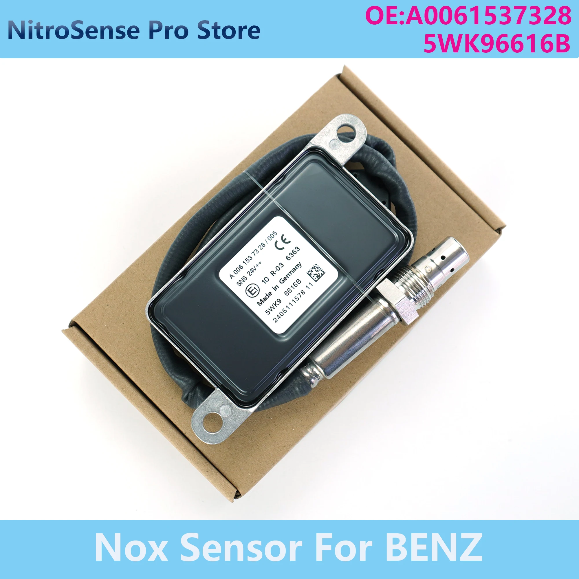 

5WK9 6616B A0061537328 5WK96616B Car Sensor Nitrogen Oxide Sensor NOX sensor for BENZ