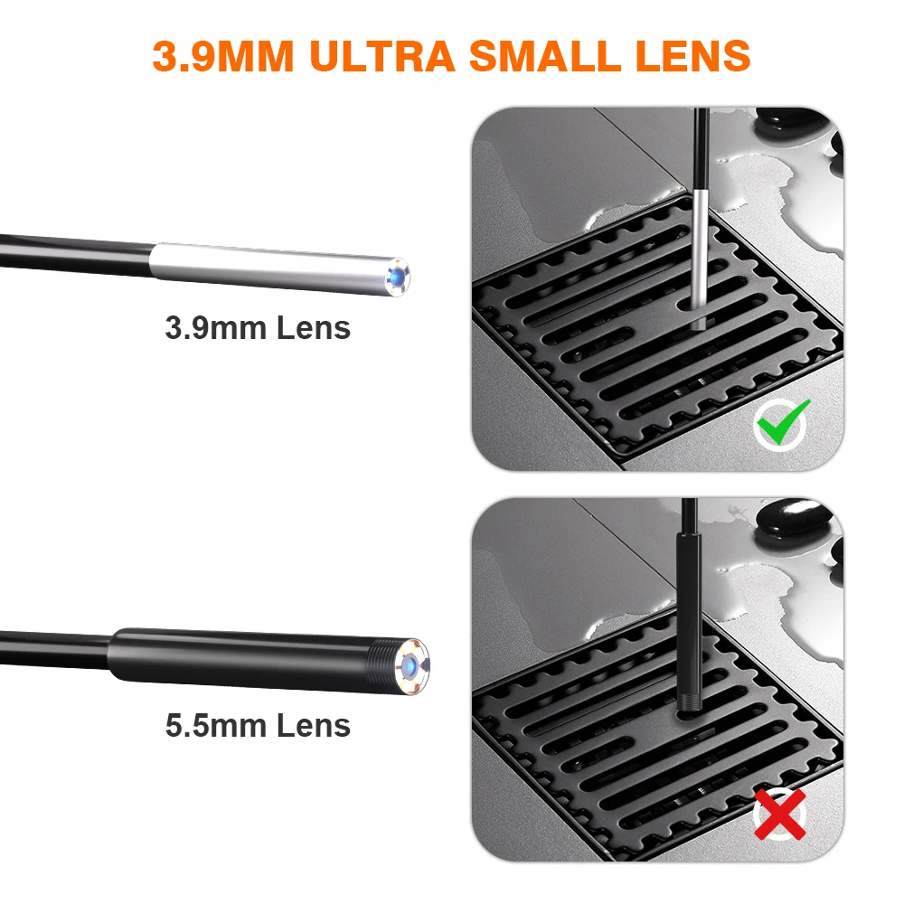 Dodosee HD 1080P Industrial Endoscope Camera 4.3