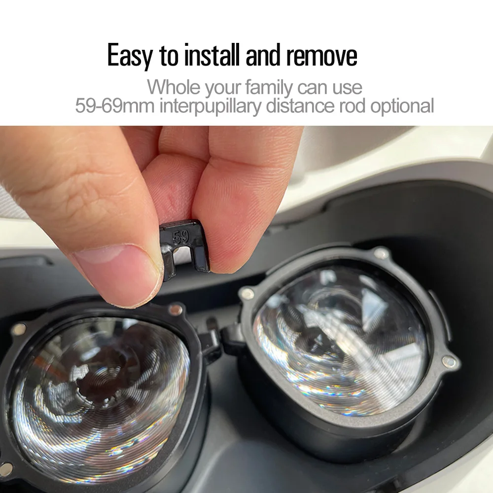 For Oculus Quest 2 Interpupillary Distance Adjustabl Myopia Lens Customization  Solve The Fov Pupil distance field Of View Angle