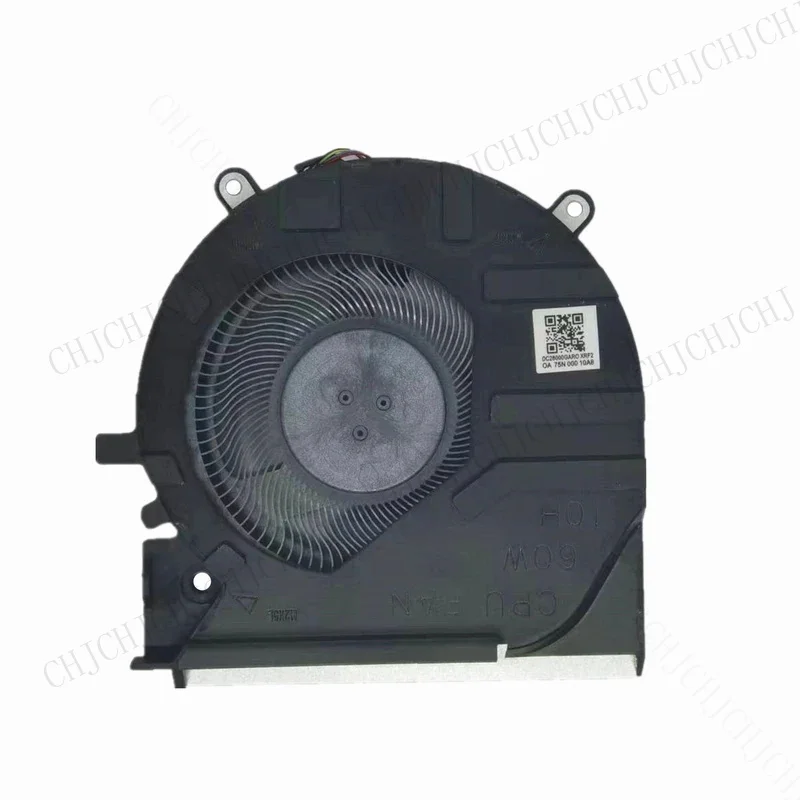 CHJ New Laptop CPU GPU Cooling Fan Cooler Radiator fo HP Pavilion Gaming 7 Victus TPN-Q263 16-D 15-D0111TX 60W 80W DC 5V 0.6A 4P