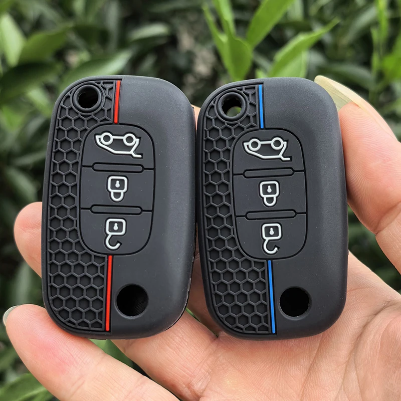 For Renault 2016 Megane 3 Fluence Car Key Case for LADA Priora Kalina Granta Xray for BENZ Smart Fortwo 453 Forfour 2015 - 2017