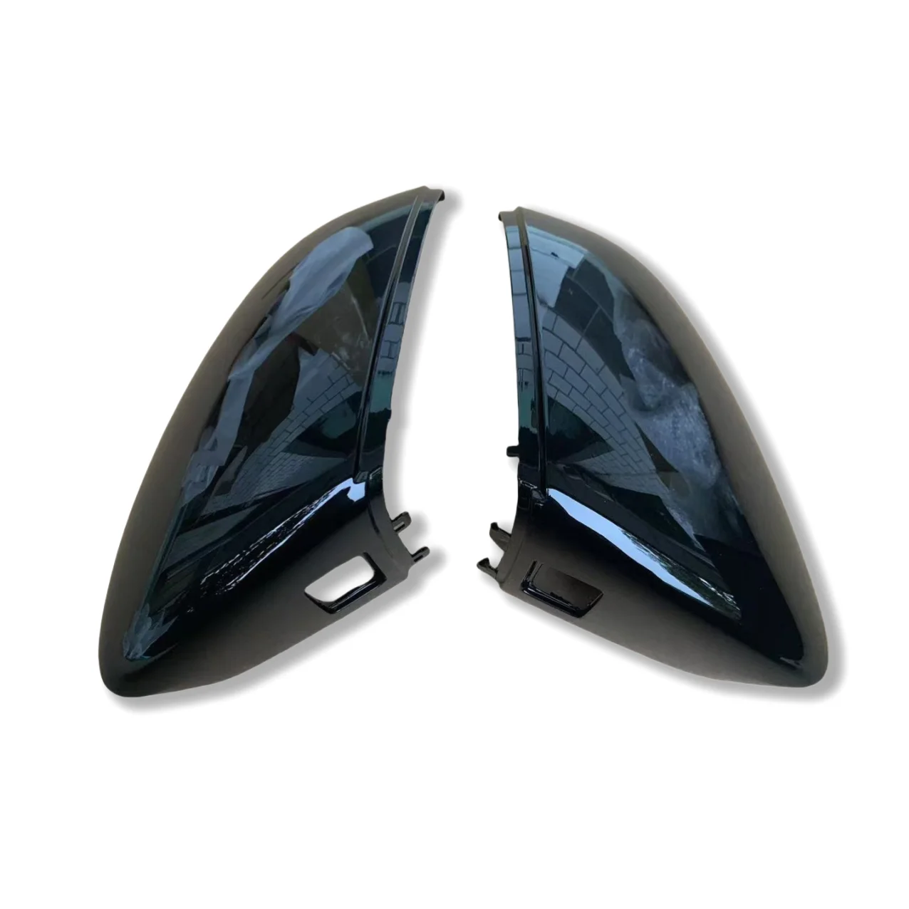 OEM For Audi Q3 Q2 A3 S3 8Y A4 A5 S4 S5 B9 Q5 2017-- Q7 2016- Piano paint black rearview mirror shell Blind spot auxiliary mirro