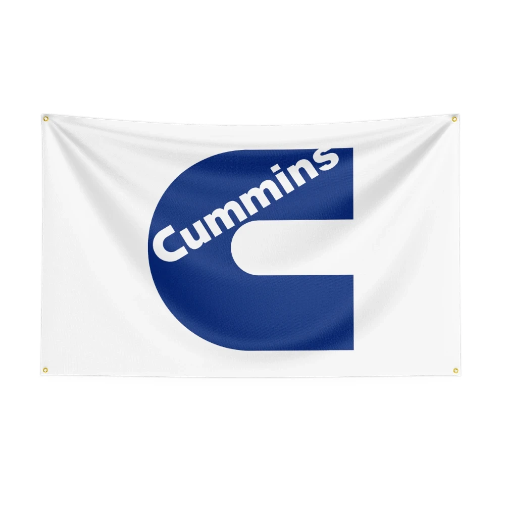 3x5 Fts Cummins Racing Car Flag for Decor