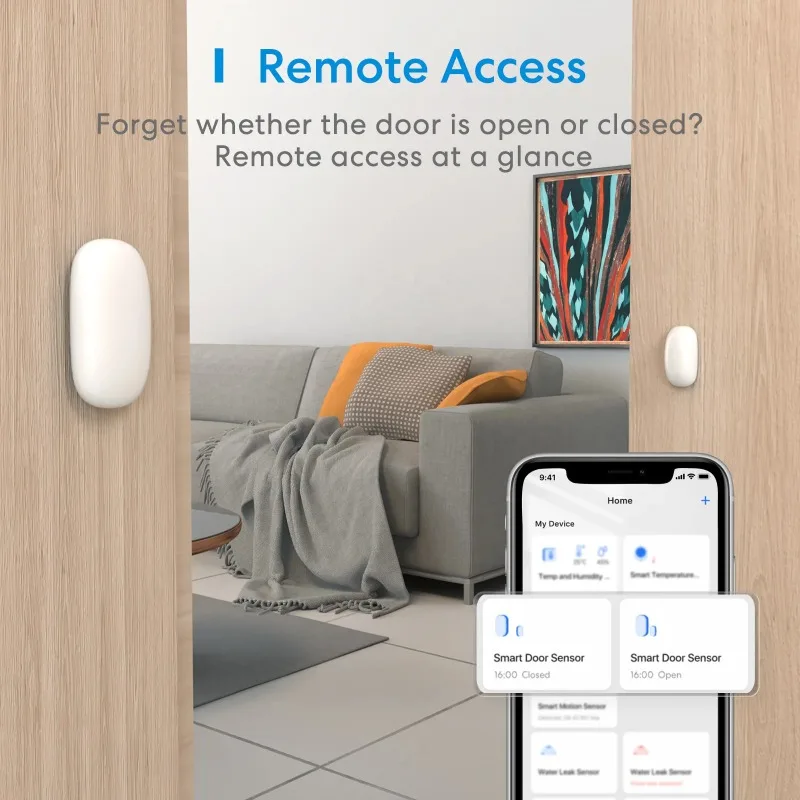 MS200+MSH300-مستشعر الباب والنافذة الذكي