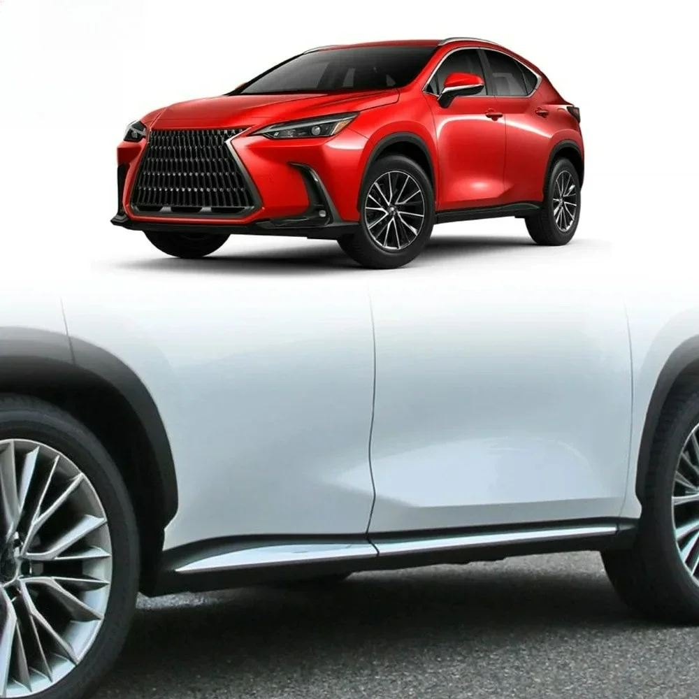 Для Lexus NX-Class AZ20 NX250 NX350 NX450 2021 2022: Аксессуары для автомобиля, молдинги/накладки на боковые двери из нержавеющей стали