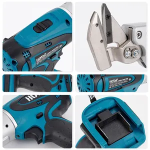 Hormy-Cordless Ferro Elétrico Scissor, Ferramentas De Corte De Metal, Ferro Shear Folha, substituível Cortador De Aço Carbono, Makita 18V Bateria 12 principais vendas alicate multiuso makita - №11