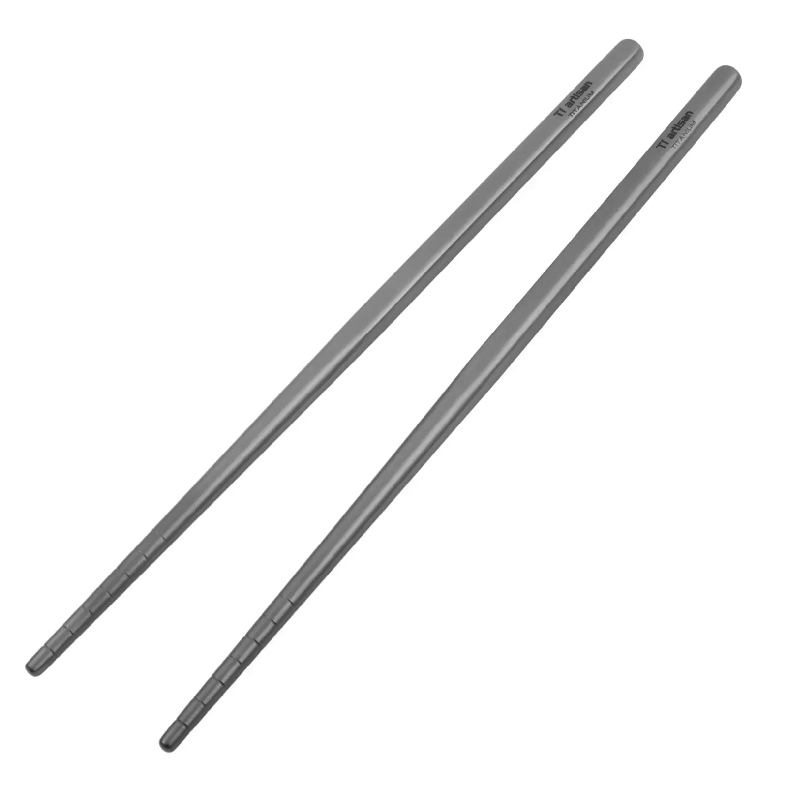 1 Pair Pure-Titanium Chopsticks Bring A Cloth Bag Non-Slip Lightweight Healthy Tableware Versatile Portable Utensil Tools