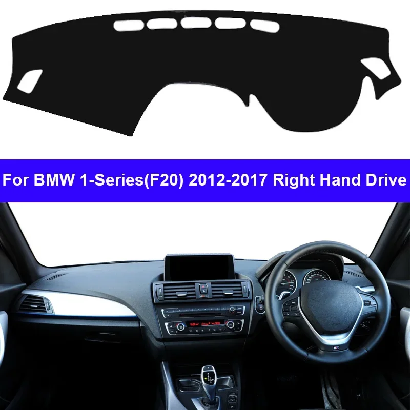 For BMW 1-Series (F20) 2012 2013 2014 2015 2016 2017 Car Protective Pad Dashboard Cover Silicone Non-Slip Mat Auto Sunshade