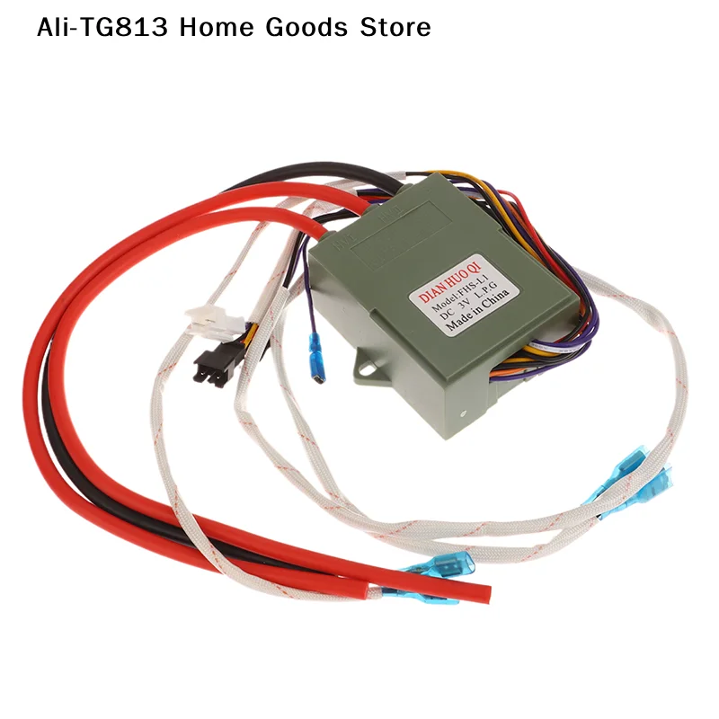 [TG813]DC 3V Gas Stove Double Ignition With Temperature Control And Display Pulse Igniter 12 Wires For  Gas Water Heater