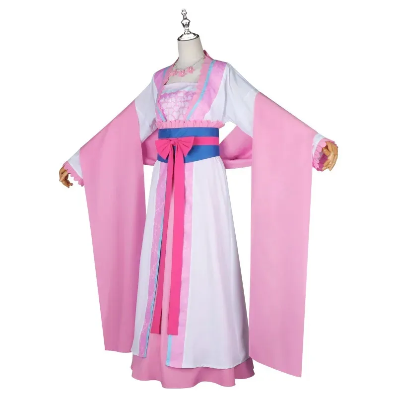 ABC123 أنيمي يوميات الصيدلي Lishu Hanfu فستان تأثيري حلي شعر مستعار أغطية الرأس أقراط النساء الفتيات Kusuriya no x;3,f'6,h.7;j #3