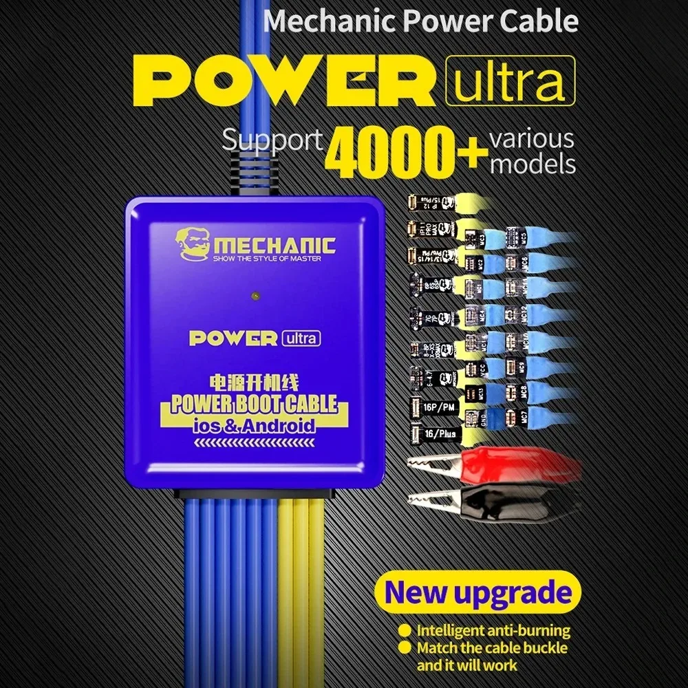 MECHANIC iBoot FPC für Android IOS Power Boot Control Line Handy Test Netzteil Kabel für iPhone Huawei Xiaomi Samsung