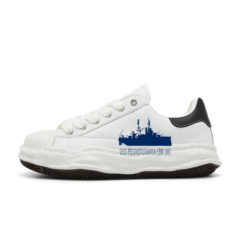 

USS PennsylvaniaVintage Fashion Street Sneakers，The design is retro, stylish, comfortable, and versatile，Suitable for street fas