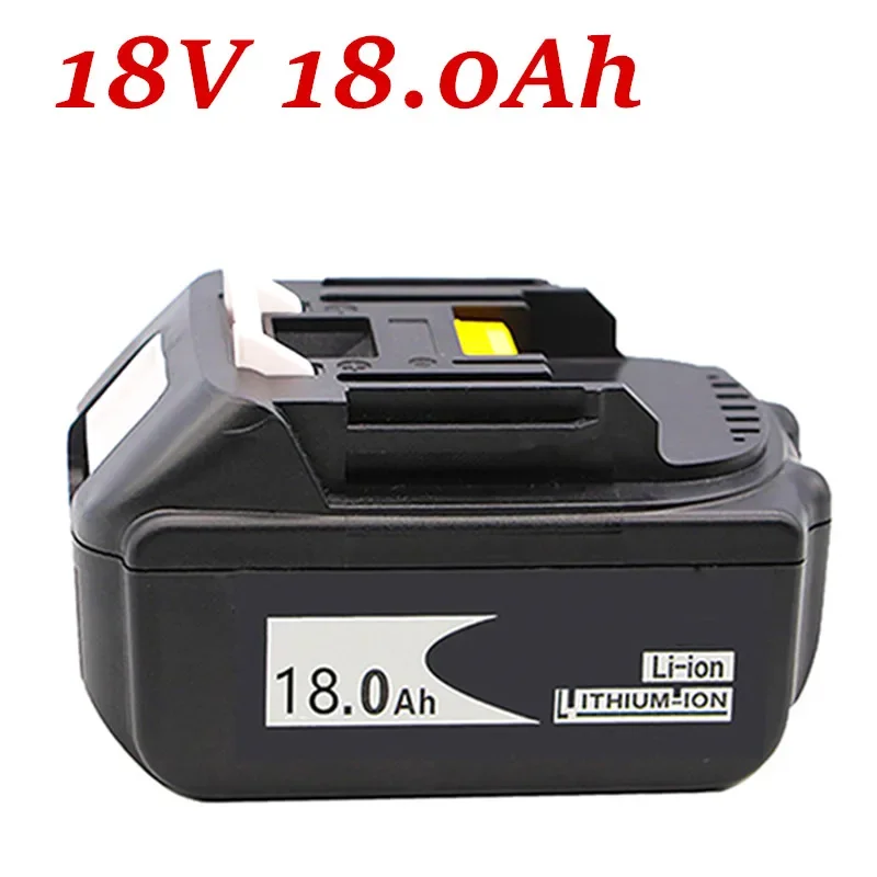 High-capacity BL1860 Rechargeable Battery 18V 18000mAh Lithium Ion for Makita 18v Battery BL1840 BL1850 BL1830 BL1860B Charger