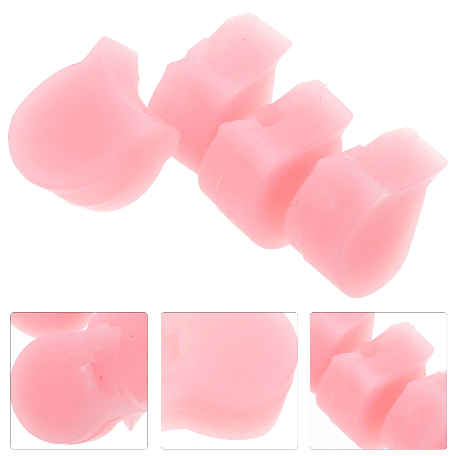 

4 Pcs Finger Rest Protectors Clarinet Gloves Thumb Sleeve Pad Guard Cushion Lightweight Pads