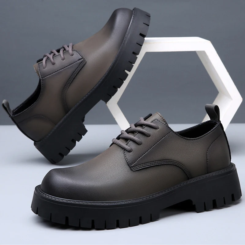 2025-autumn-early-winter-genuine-leather-shoes-men-ankle-boots-thick-sole-non-slip-male-brand-footwear-cow-leather-casual-dx018
