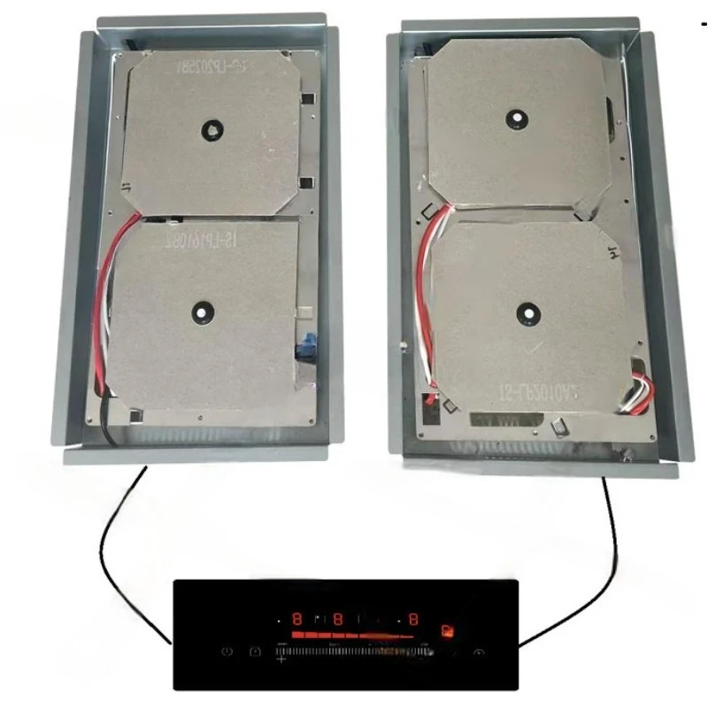 Cooktop Built-In Hidden Stove Invisible Magnetic Induction Cooker Kitchen Appliance