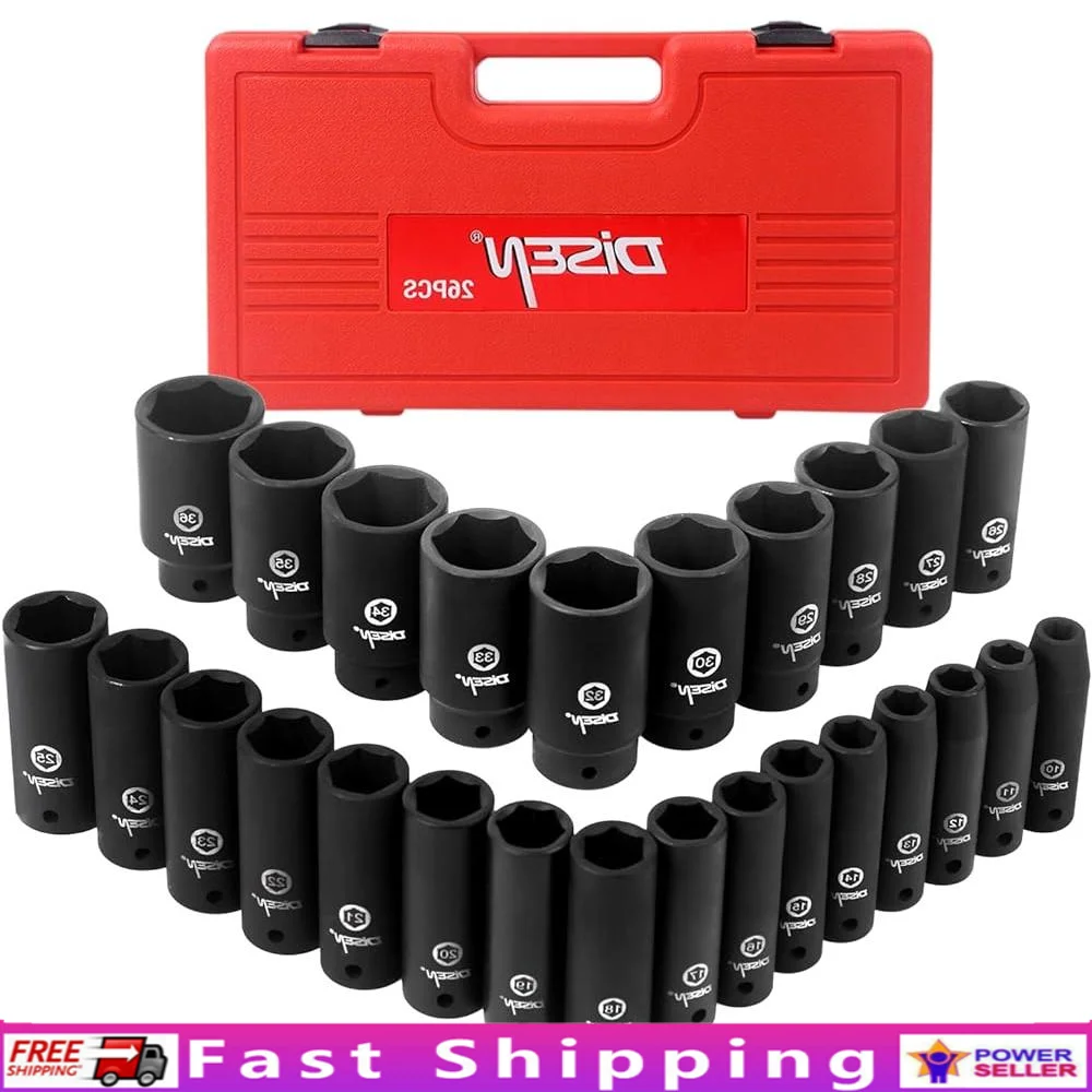 1/2 Inch Drive 26 P… - image