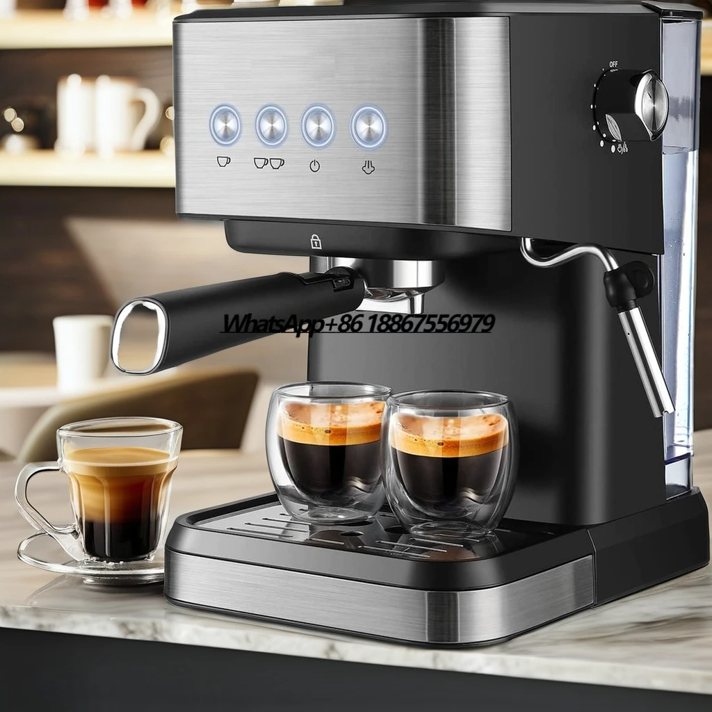 

Italian Expresso Coffee Machine 15 Bar Dolce Milk Frother Home Appliances Express Electric Foam Cappuccino Coffee Maker Sonifer
